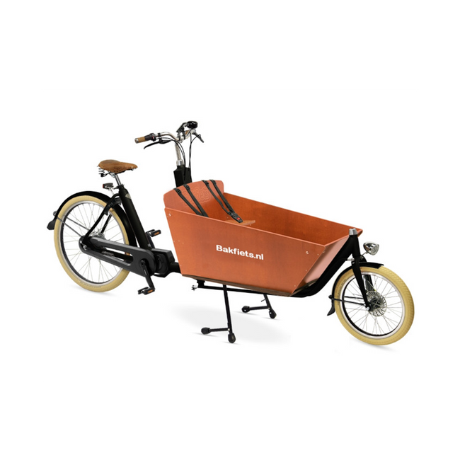 Bakfiets.nl CargoBike Cruiser Long Black